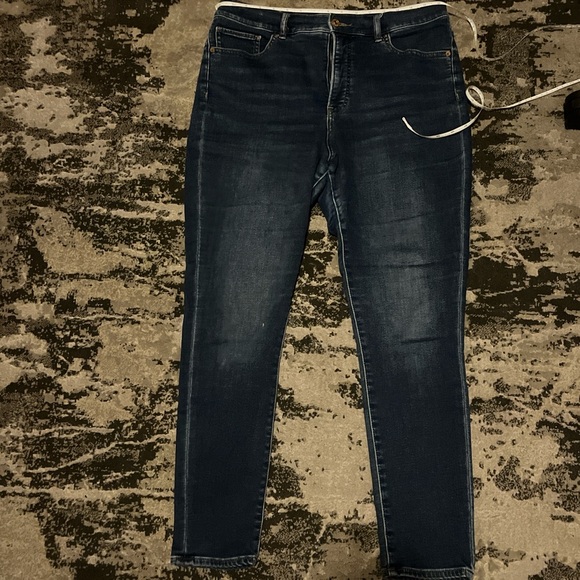 Dark Wash Skinny Jeans - Picture 1 of 2